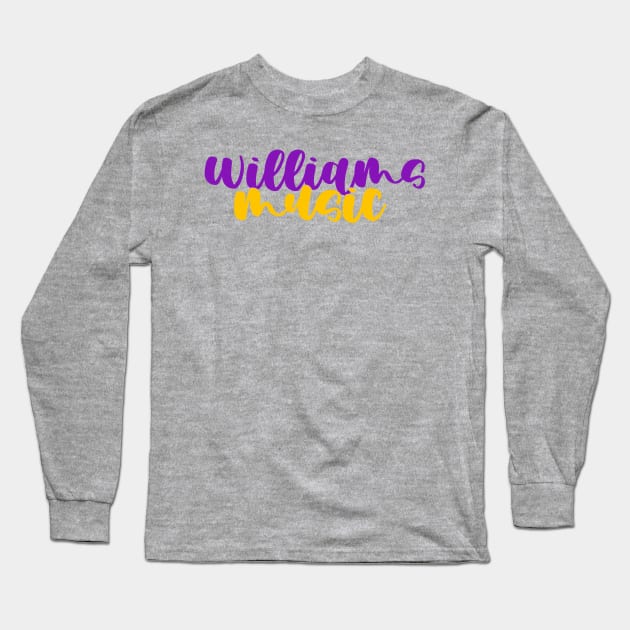 williams college music Long Sleeve T-Shirt by laurwang